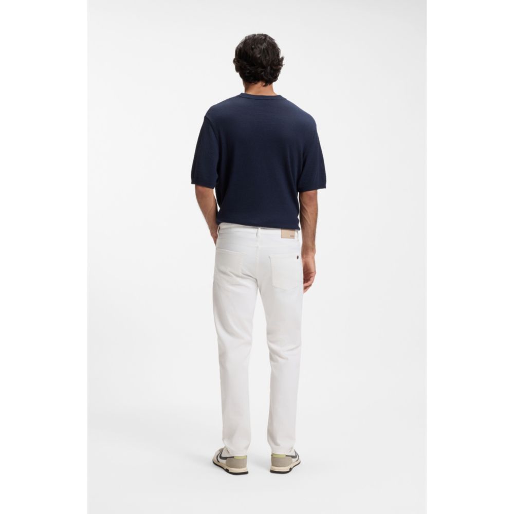 Jean de mezclilla color blanco