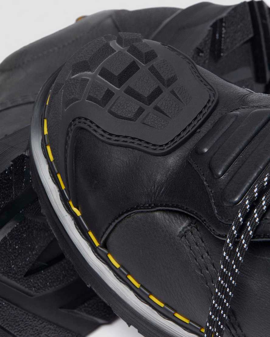 Zapatos de cordones de cuero