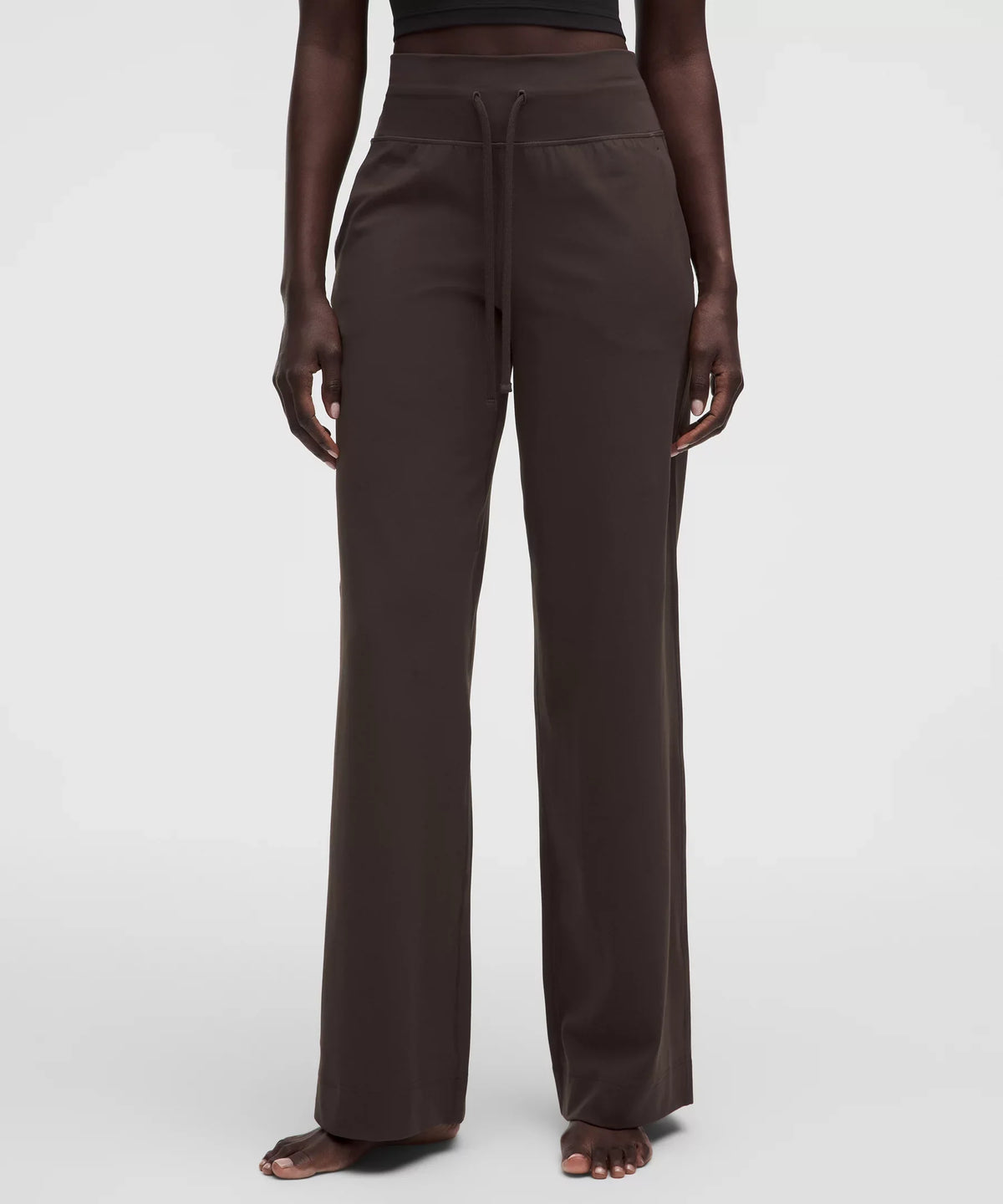 Pantalón de pierna ancha de tiro alto