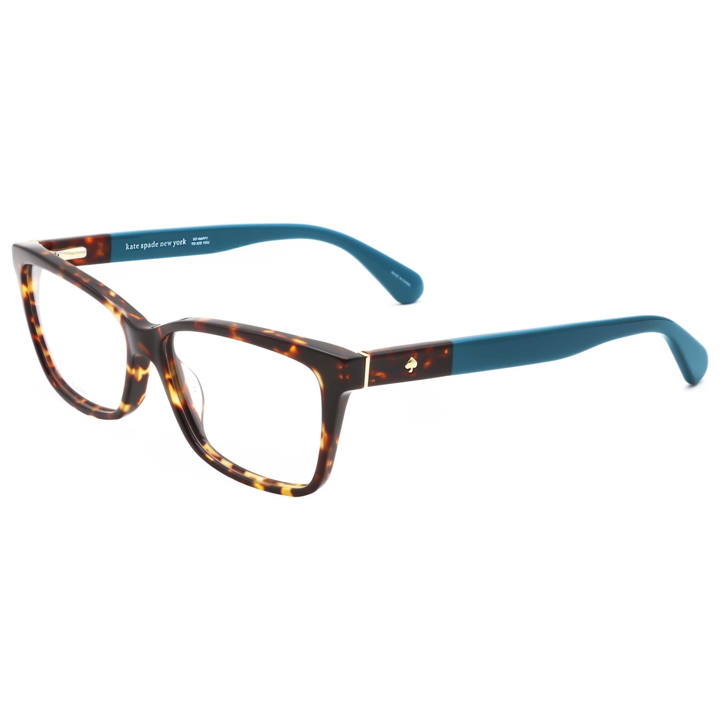 Montura para gafas de mujer 53 mm color turquesa