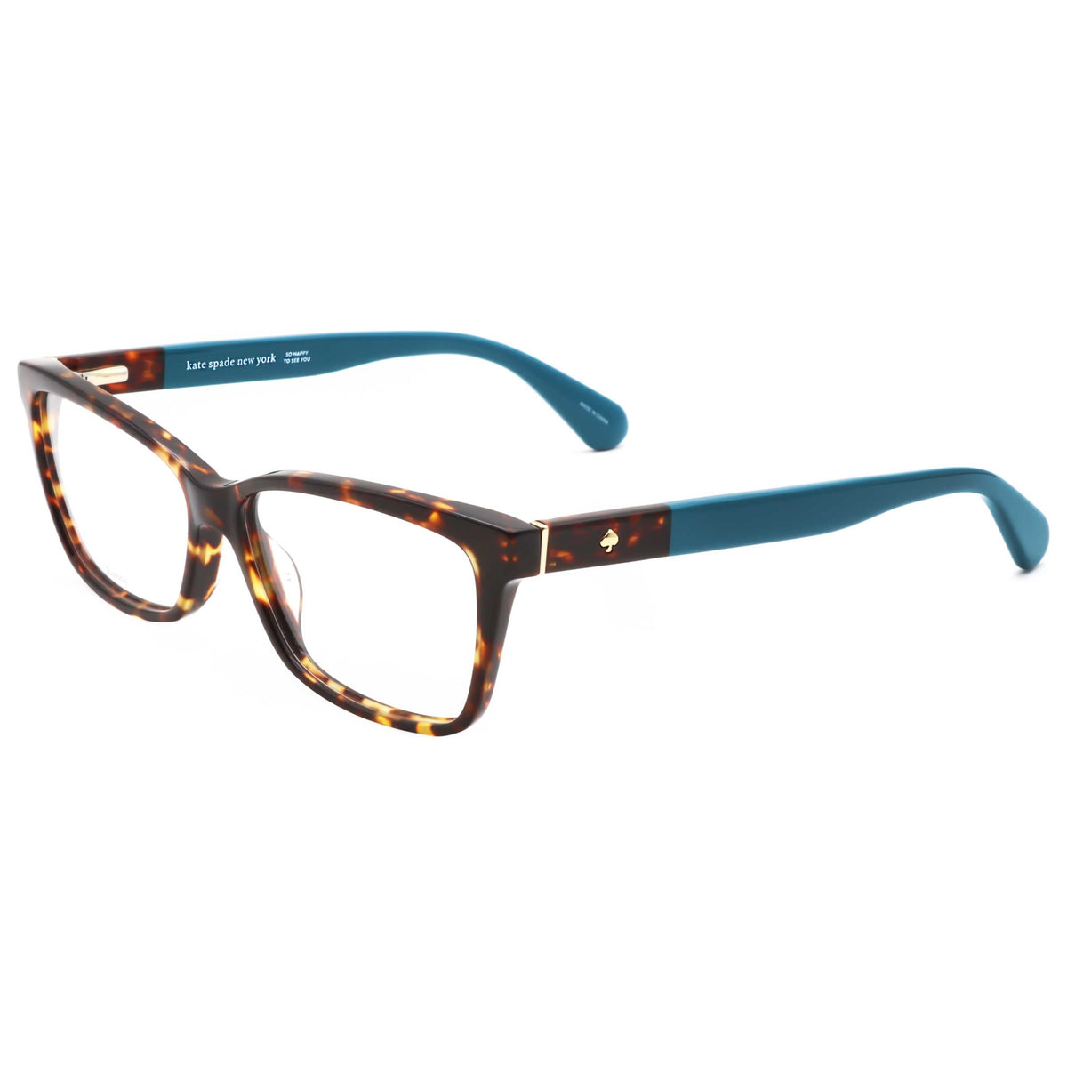 Montura para gafas de mujer 53 mm color turquesa