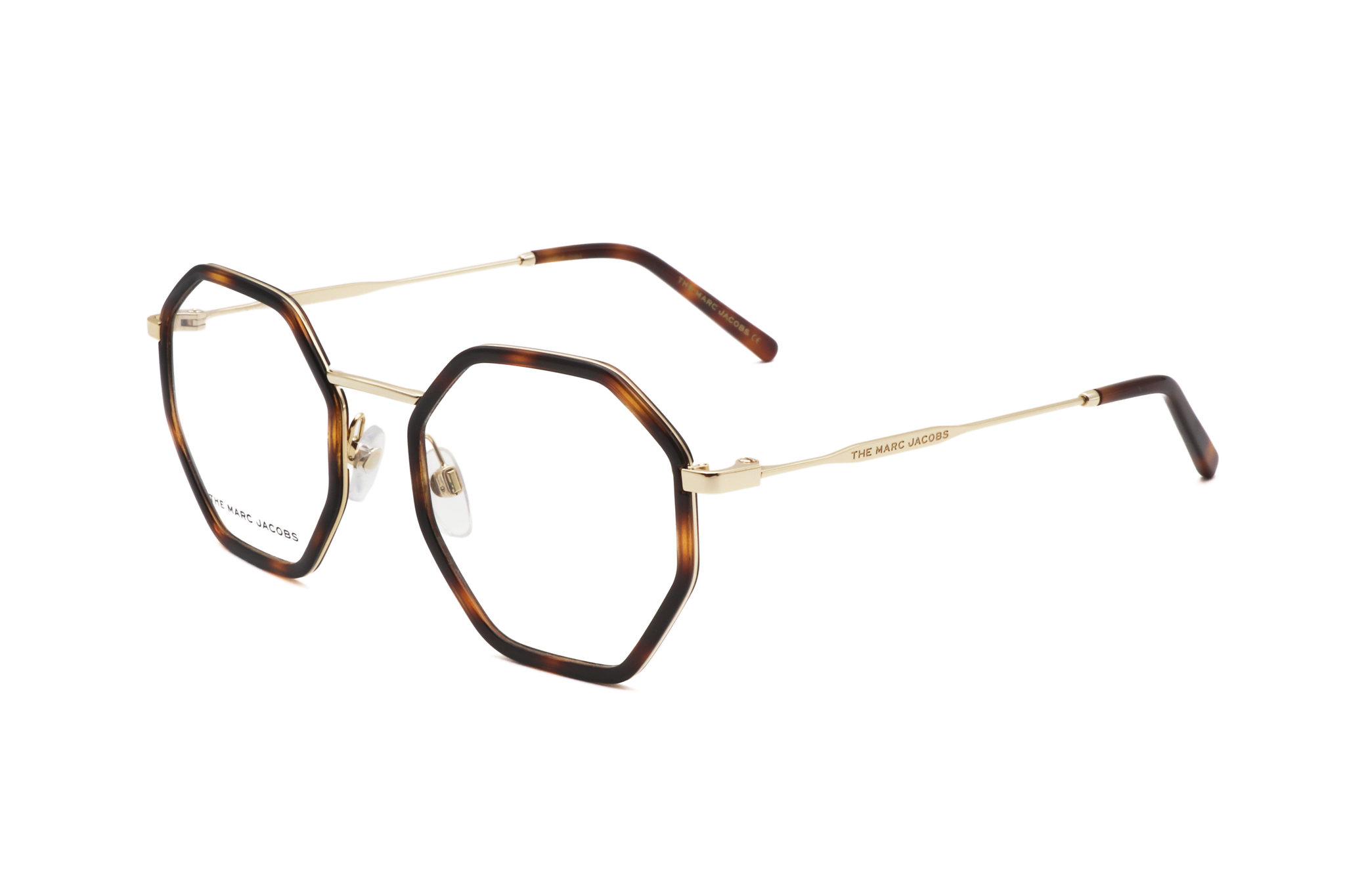 Montura para gafas de mujer 50 mm color café