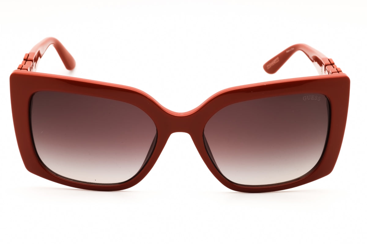 Gafas color café y naranja