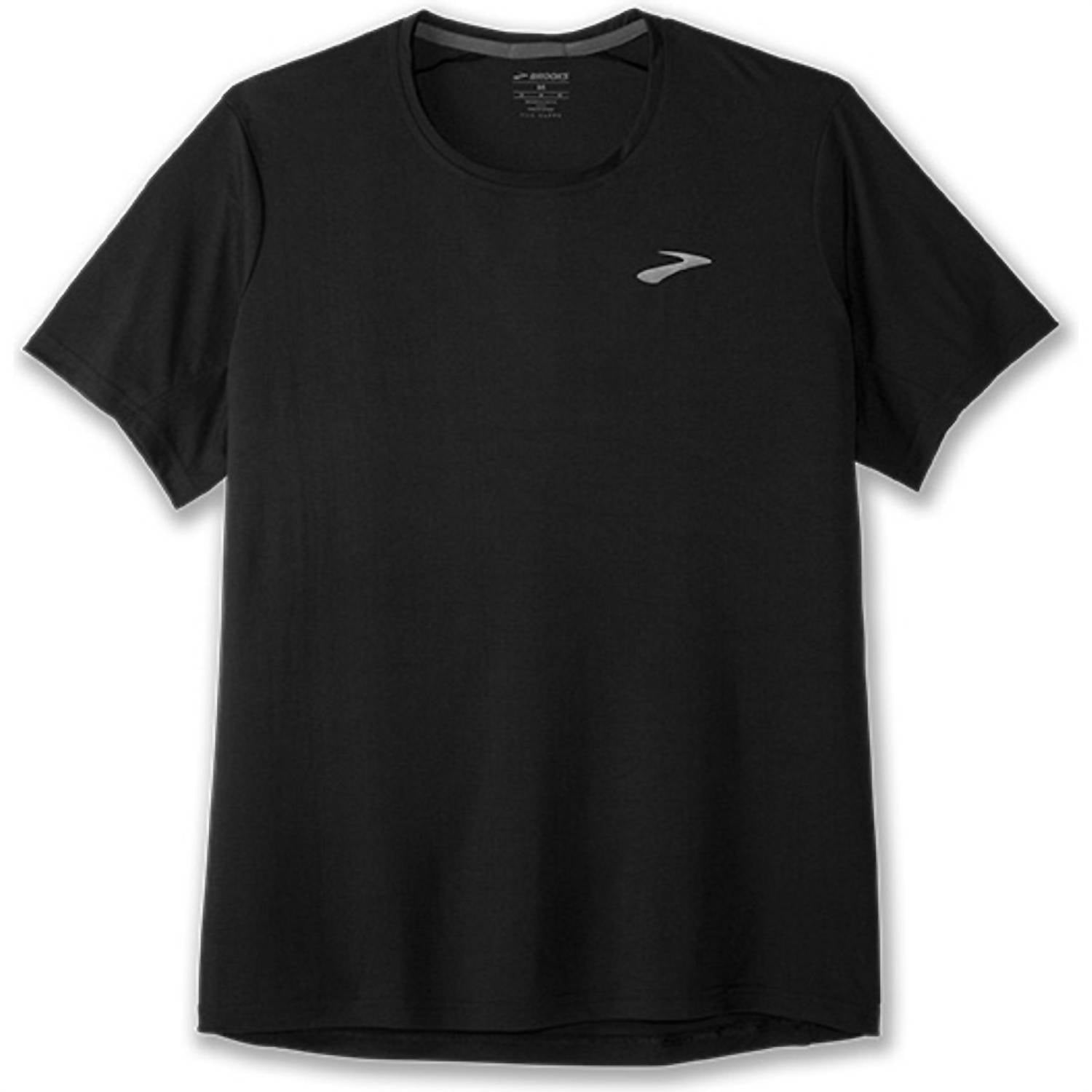 Camiseta de hombre de manga corta color negro