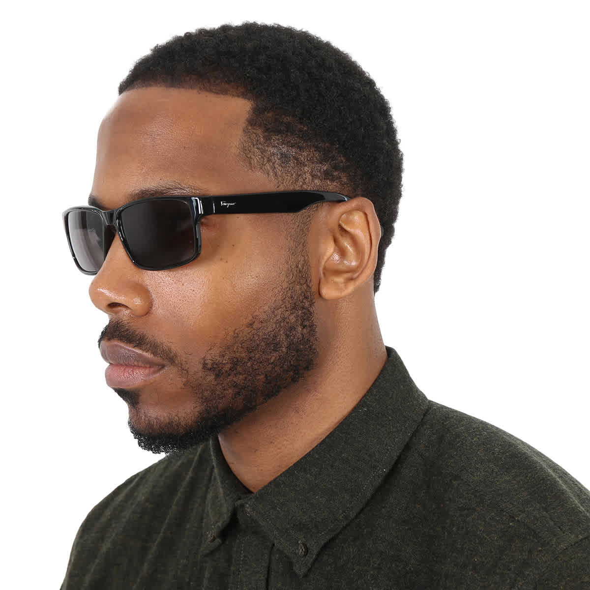 Gafas de sol de hombre 58 mm color gris