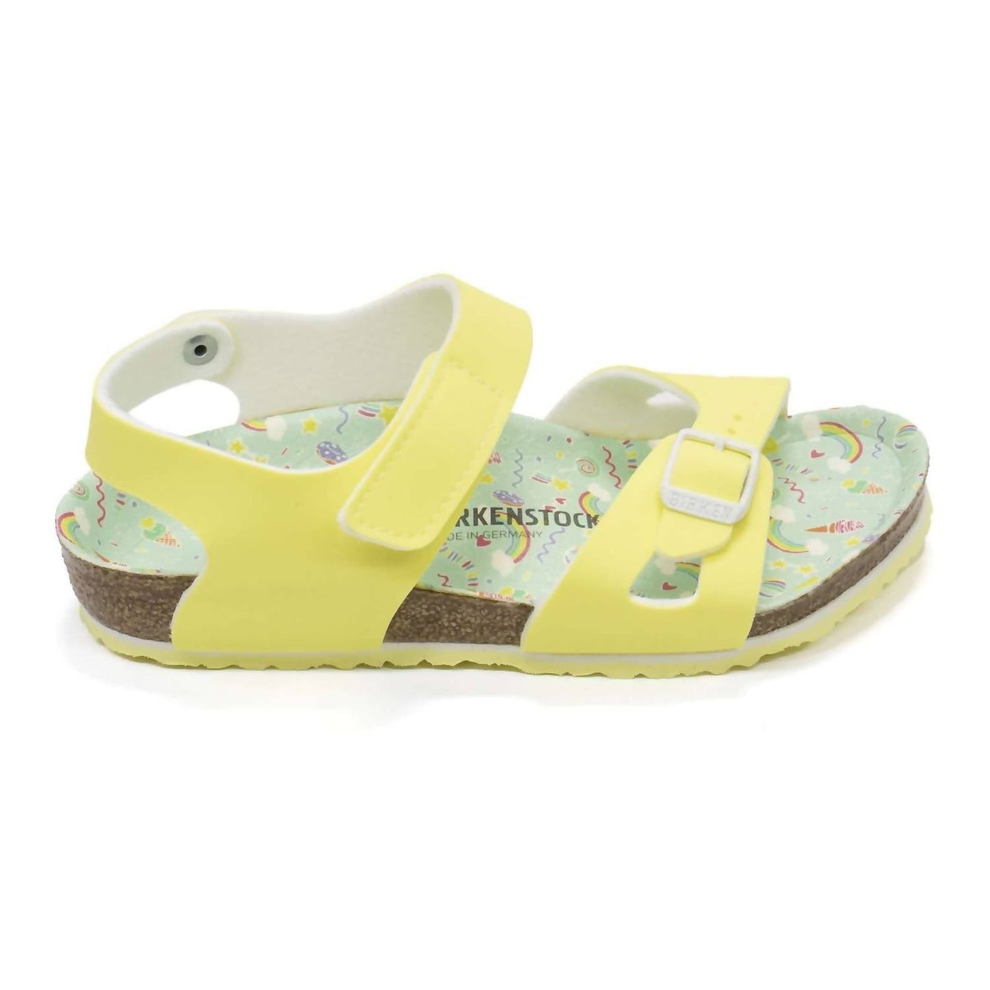 Sandalias para niña color amarillo