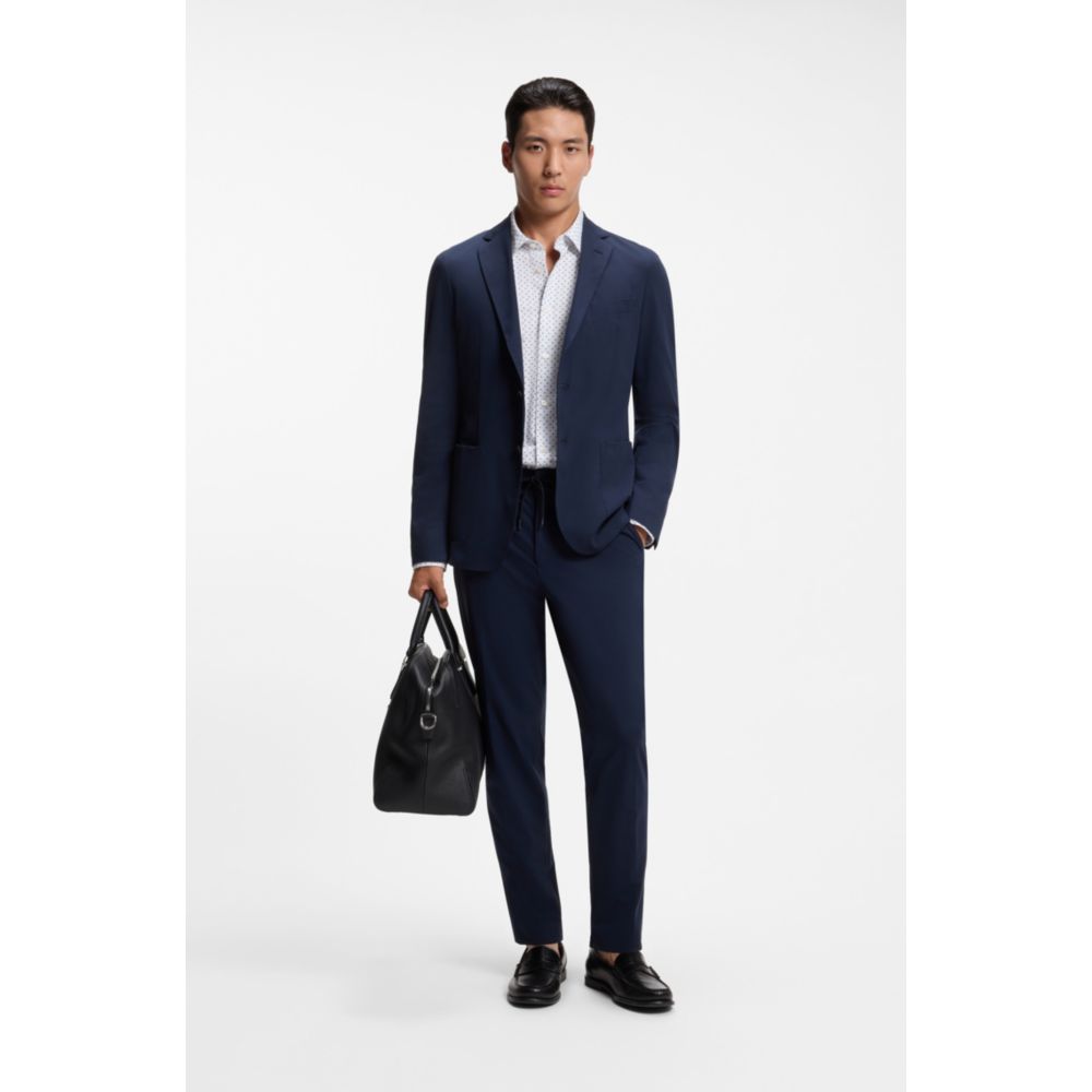 Camisa de corte ajustado con estampado
