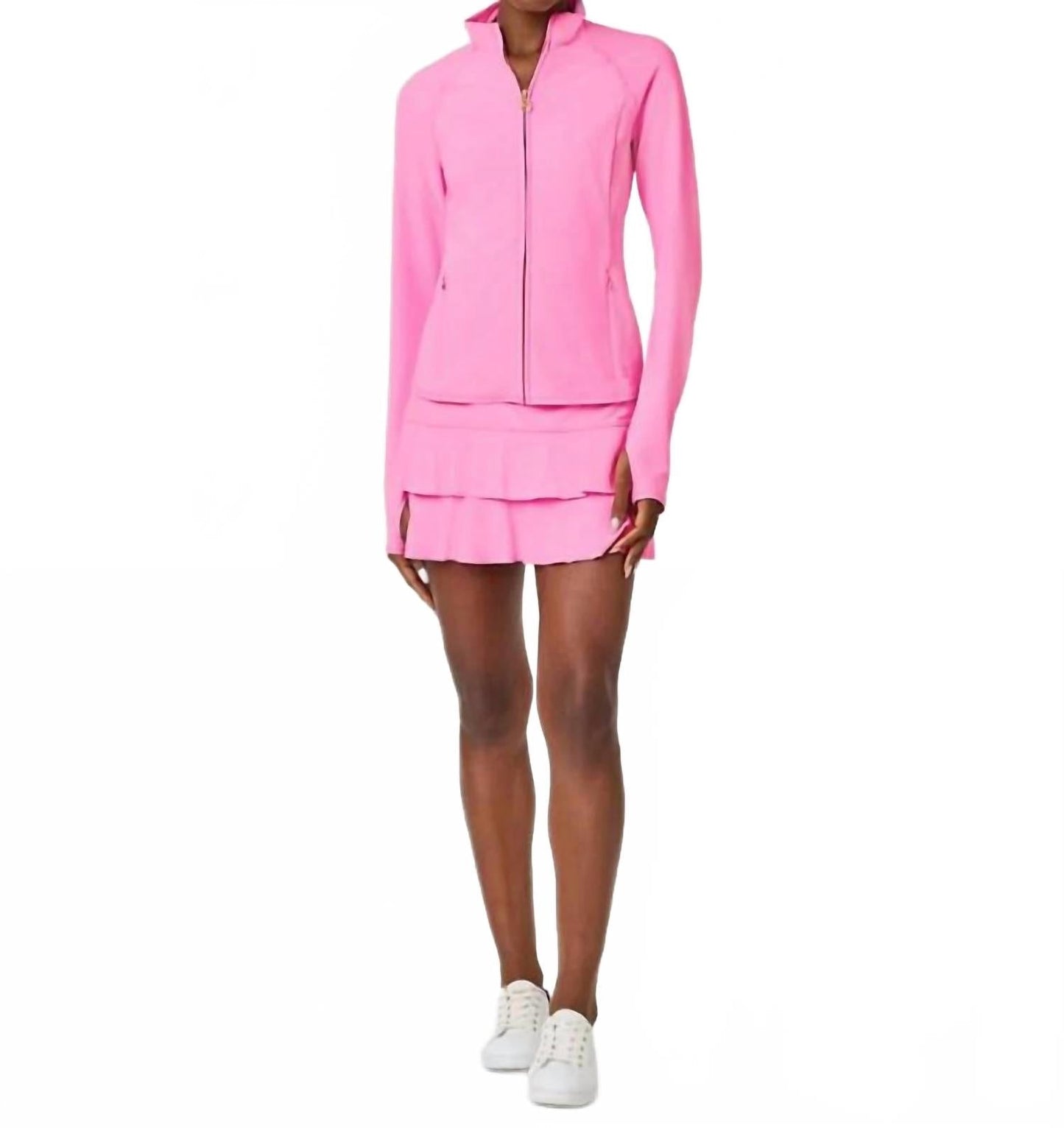 Falda pantalón color rosado
