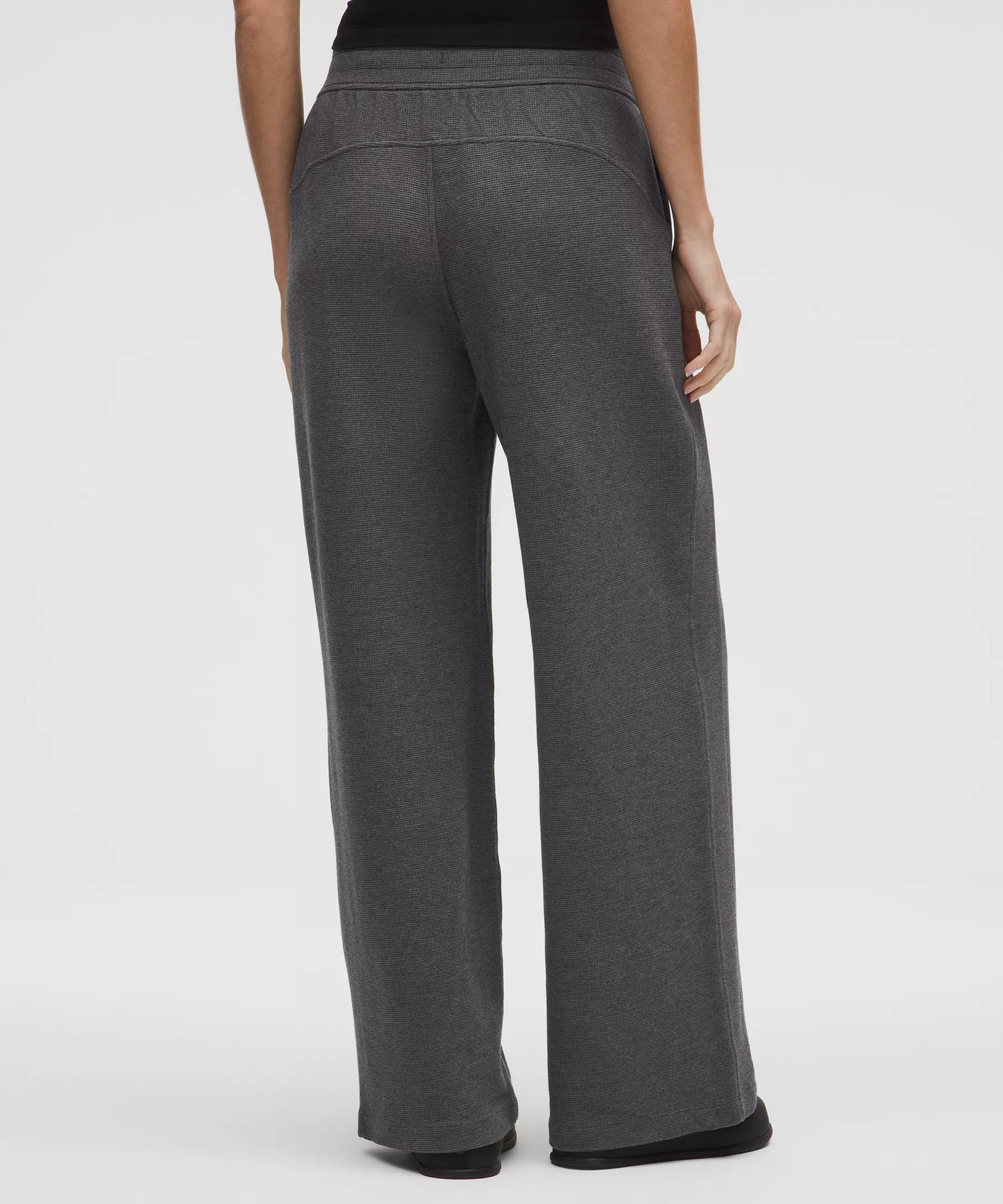 Pantalón de pierna ancha de tiro medio