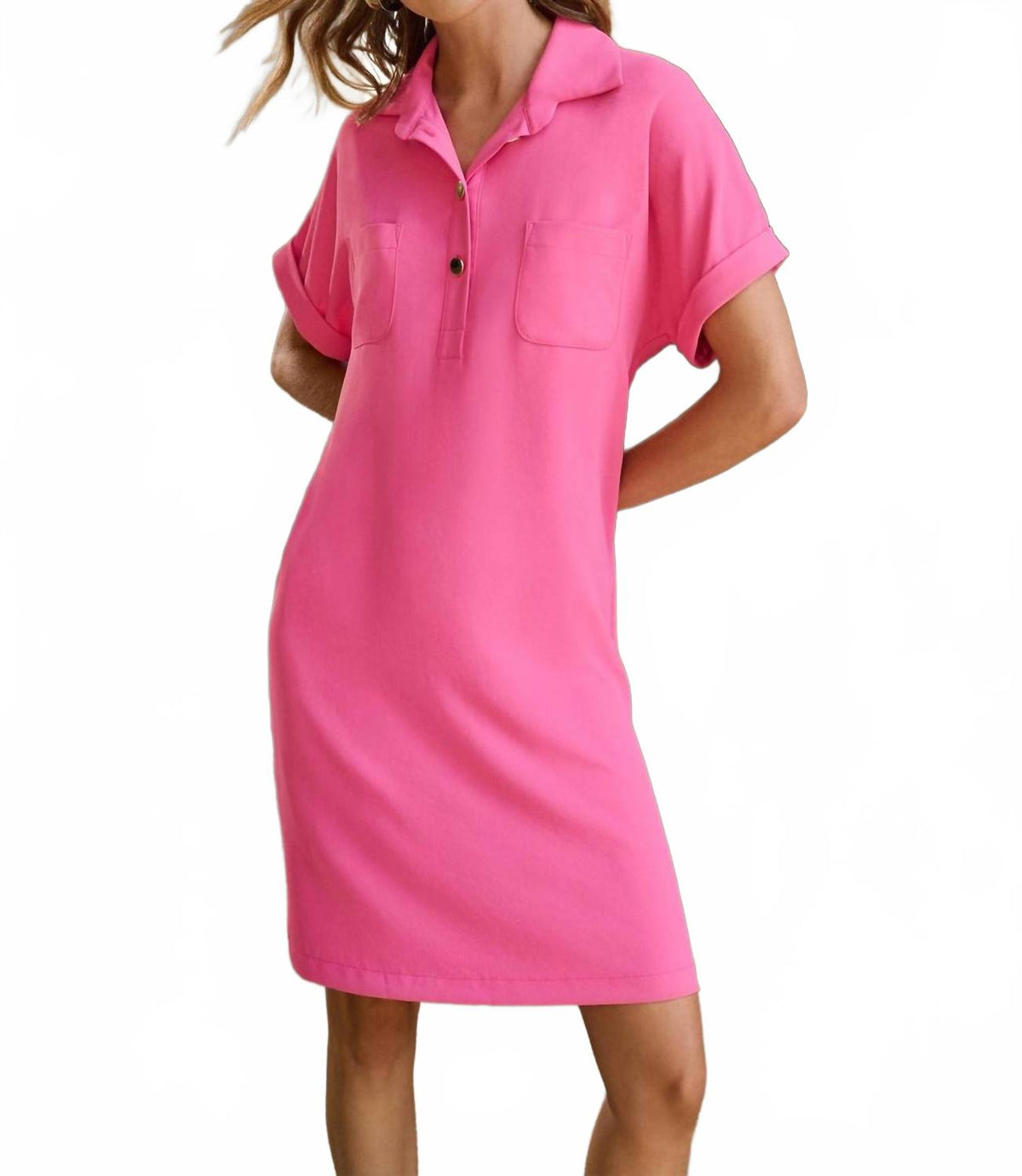 Vestido color rosado