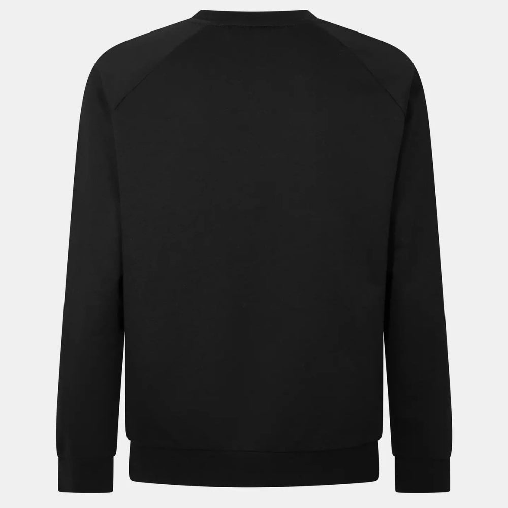 Buzo de hombre con cuello redondo color negro