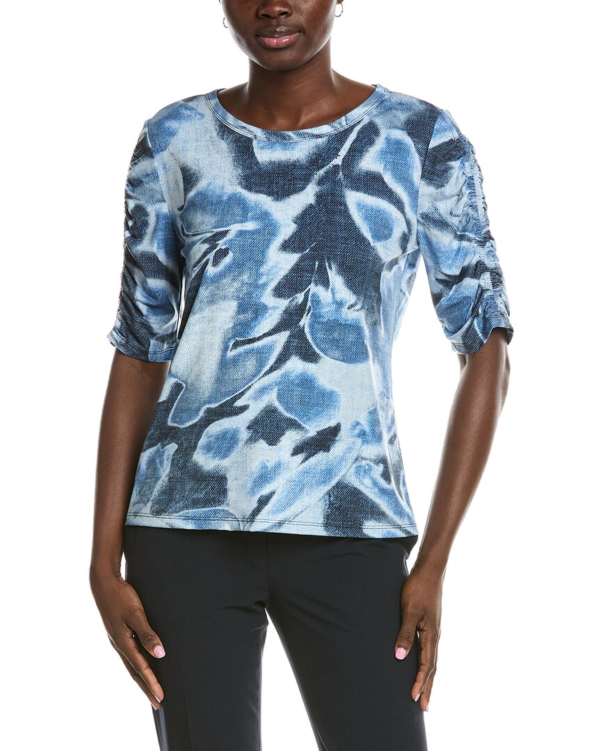 Top con estampado