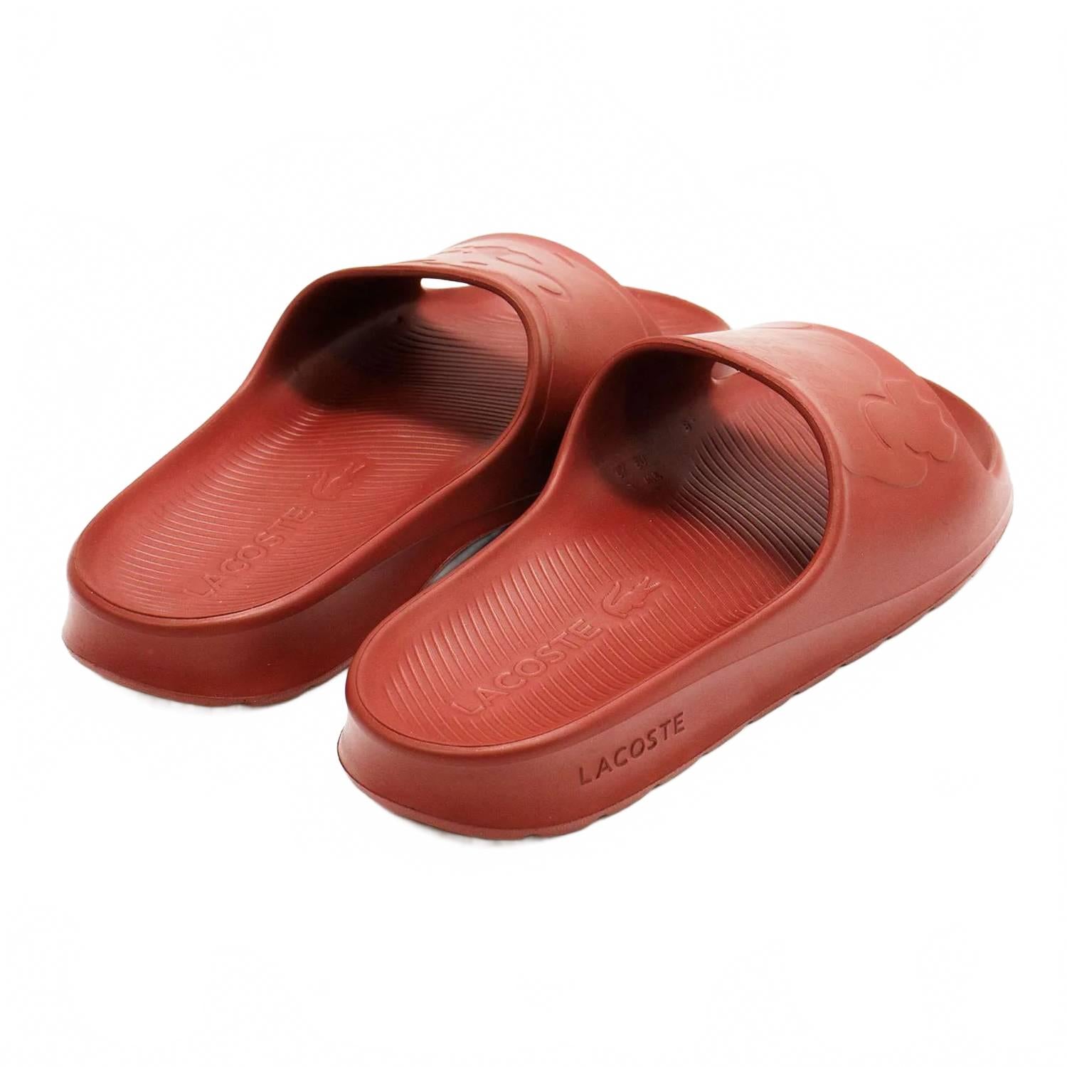 Sandalias de hombre color rojo