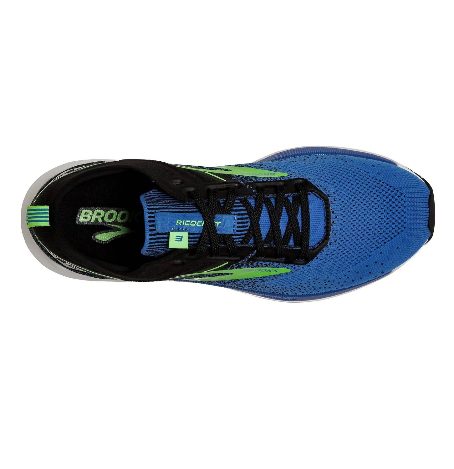 Tenis para correr de hombre color negro y blanco y rojo