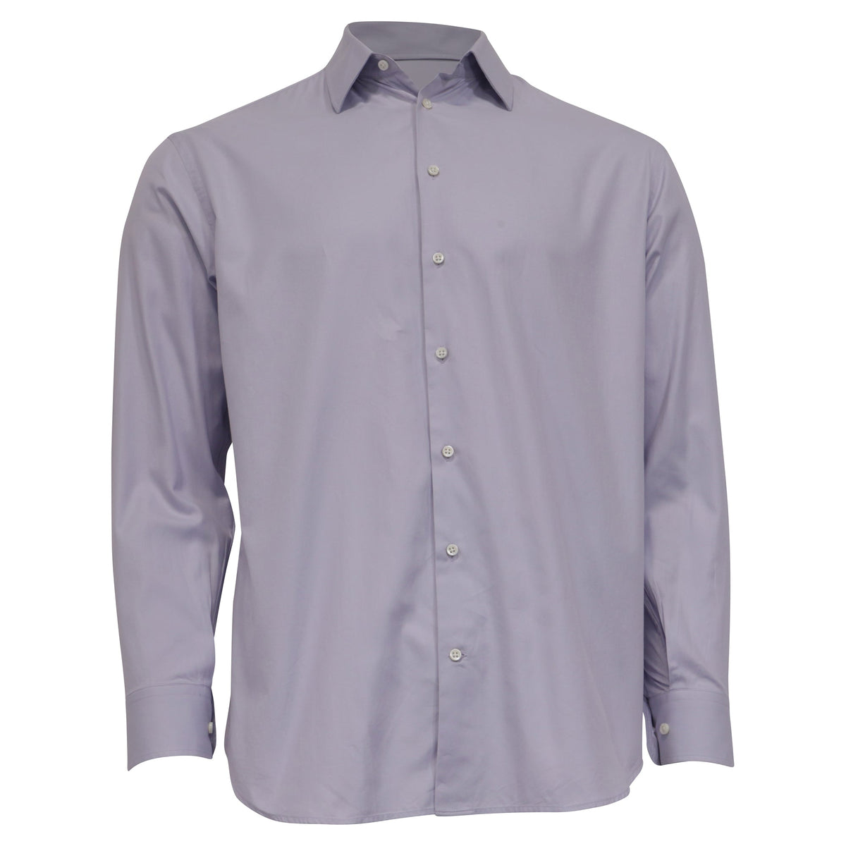 Camisa de algodón color violeta