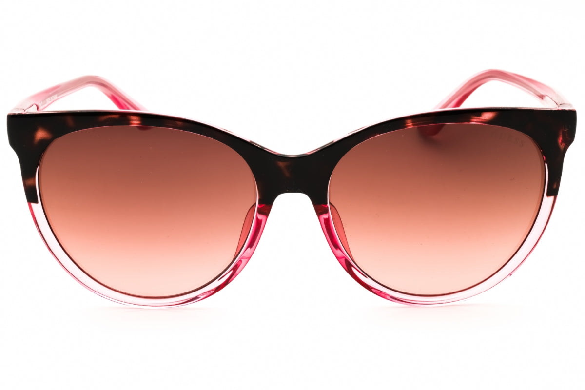 Gafas color rosado y vinotinto