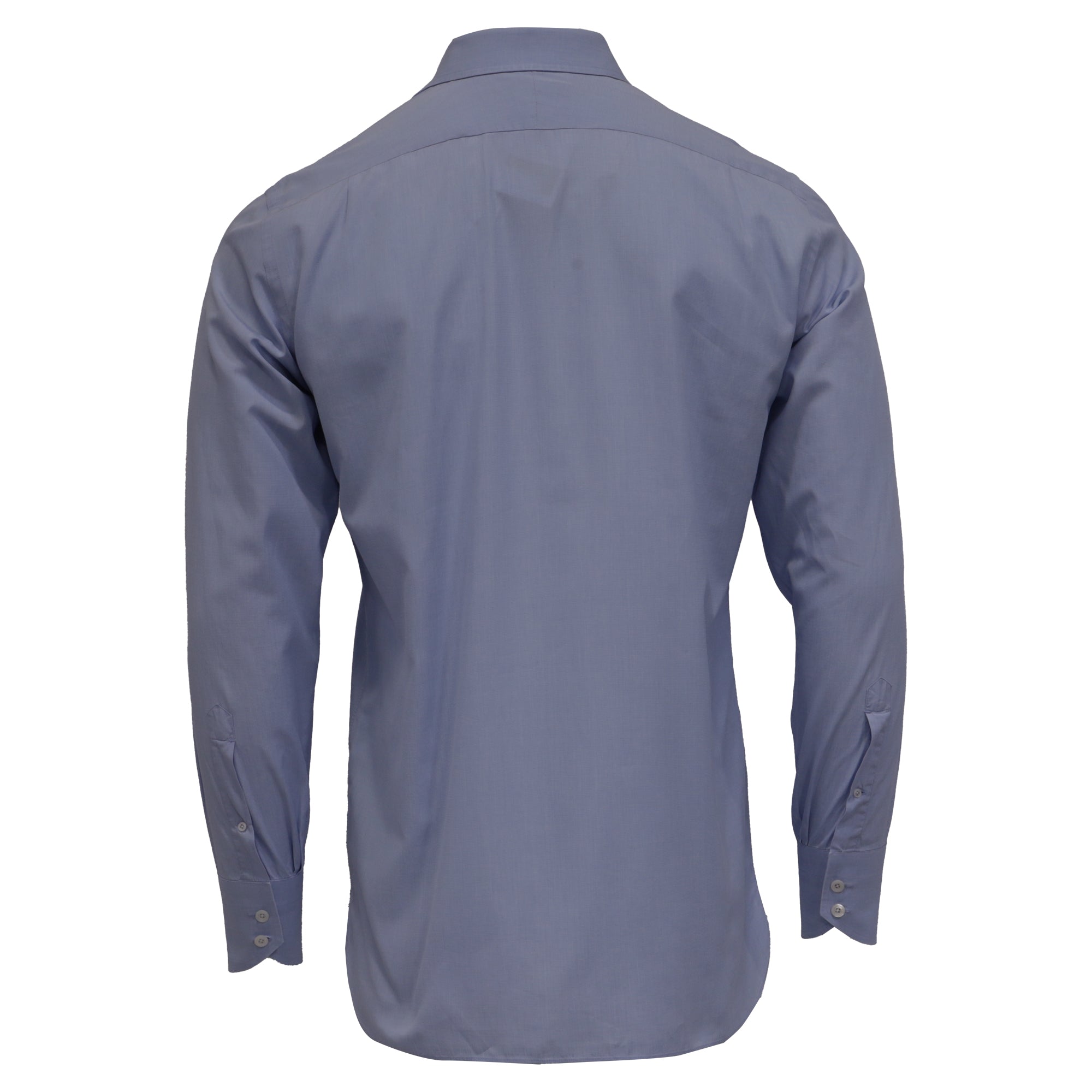 Camisa de algodón color azul claro