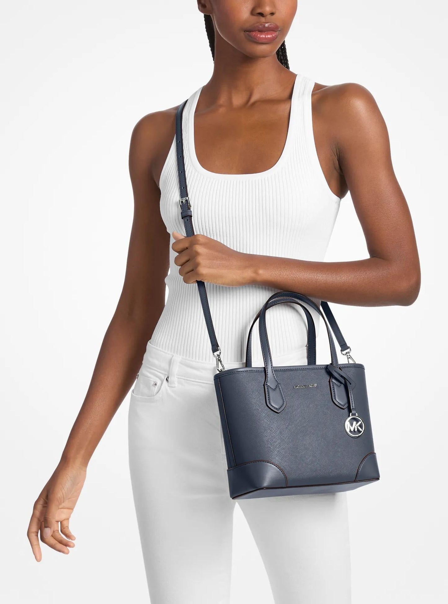 Bolso tote de cuero