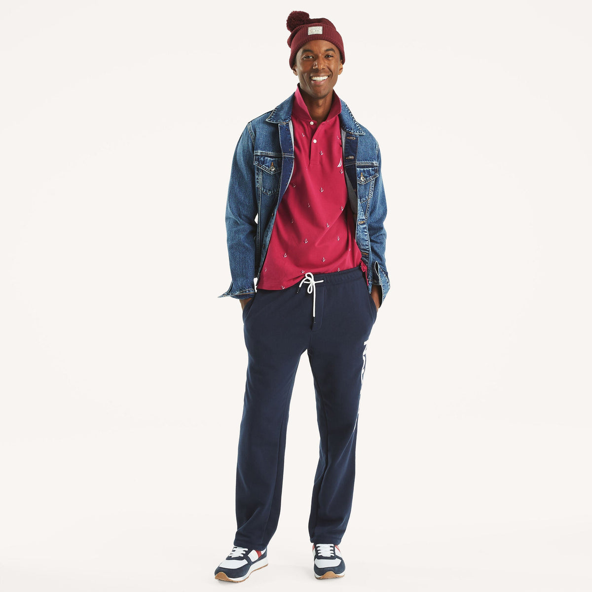 Polo de hombre con estampado