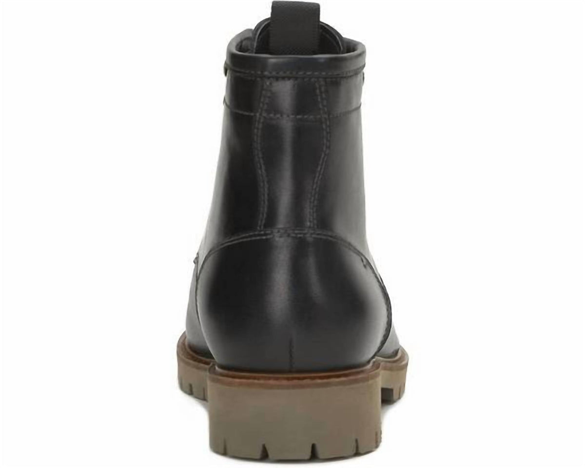 Botas de hombre color negro