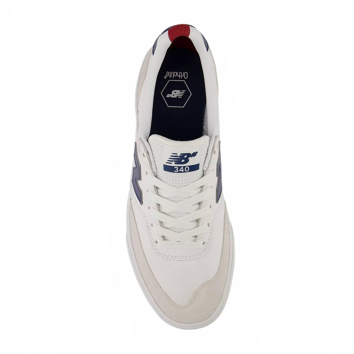 Zapatos de hombre color azul marino y blanco