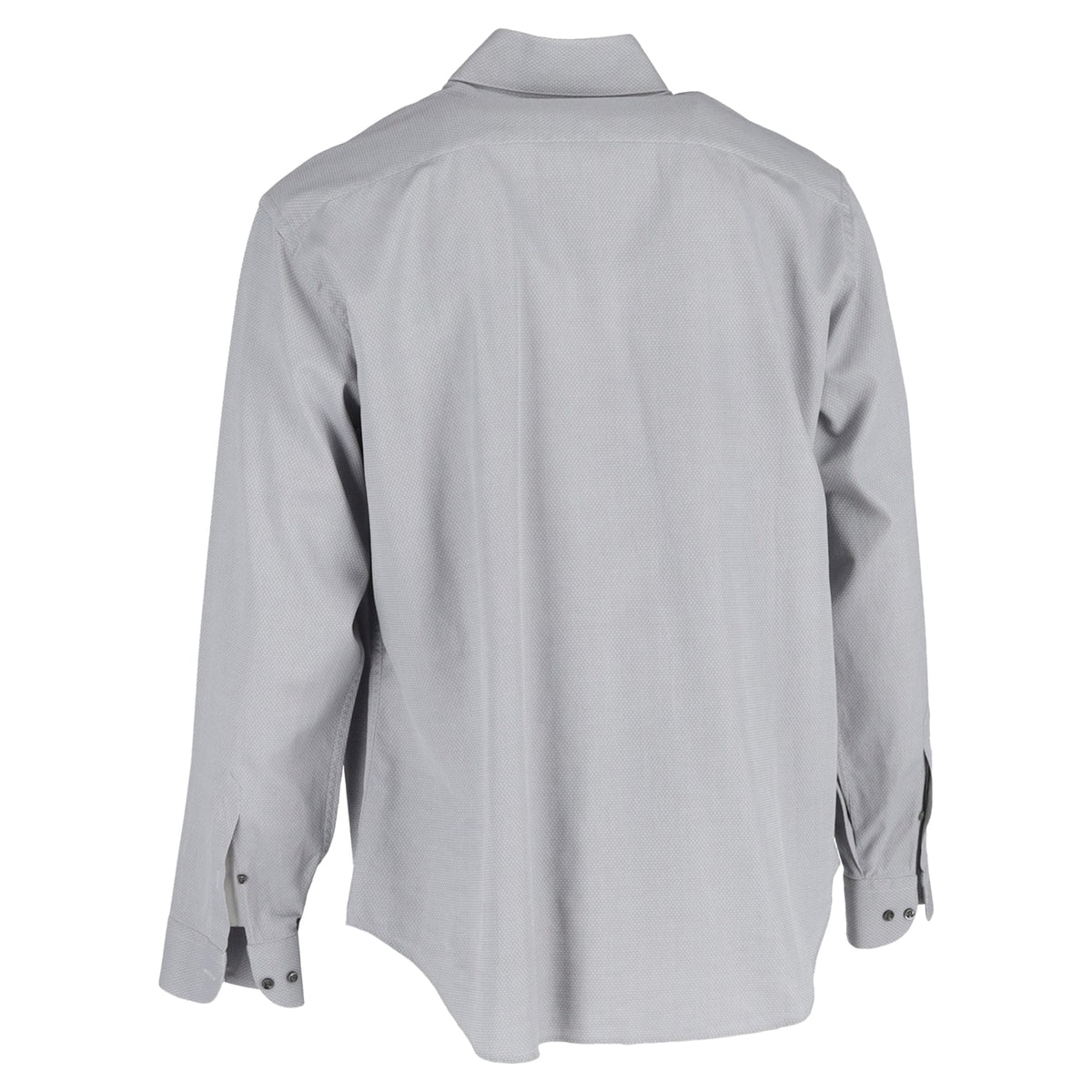 Camisa de algodón color gris