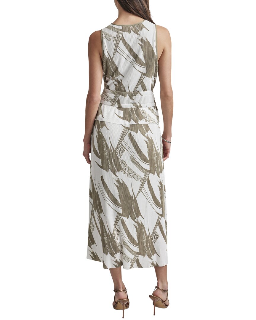 Vestido sin mangas con cuello en V