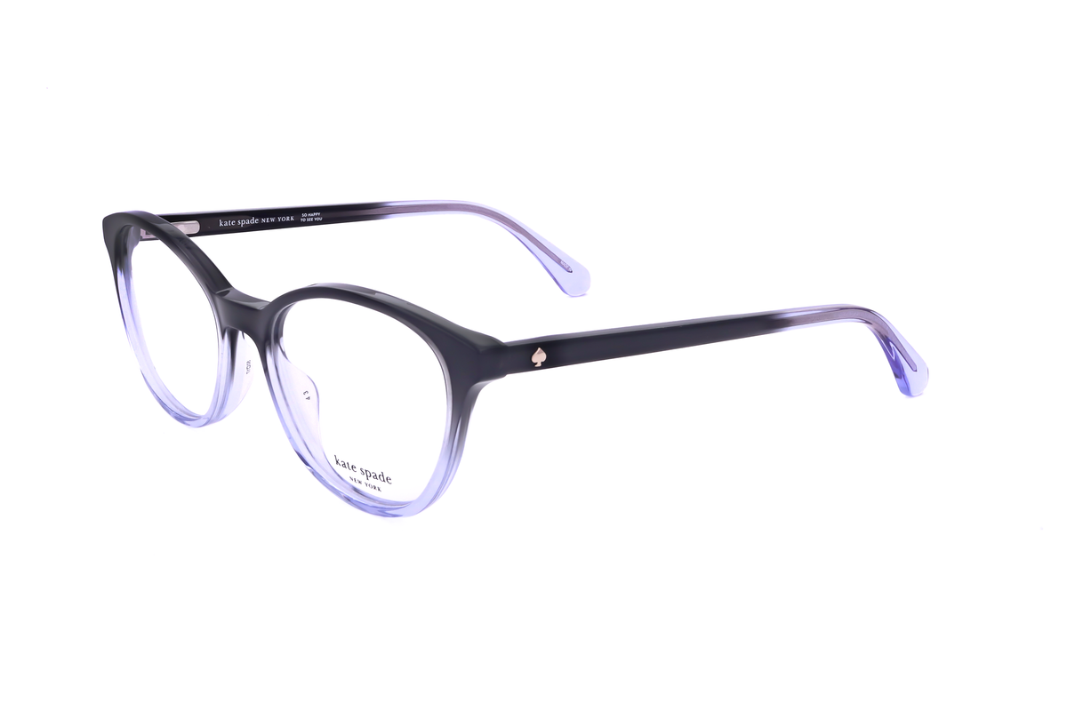 Montura para gafas de mujer 50 mm color negro y azul