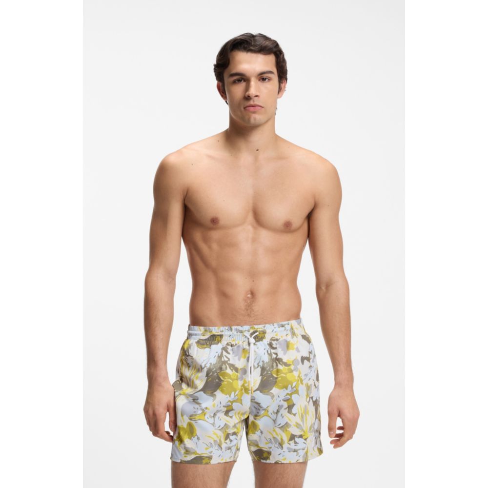 Pantaloneta de baño con estampado