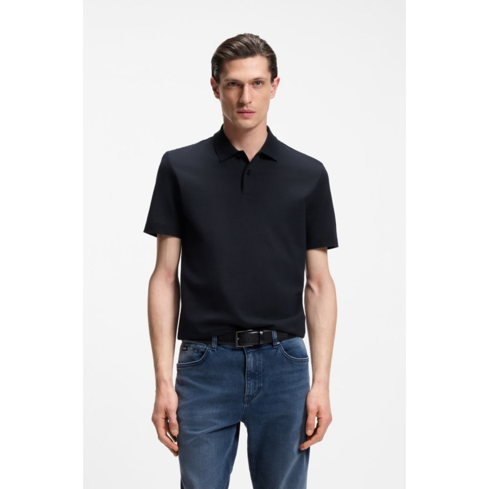 Polo de mezcla de algodón