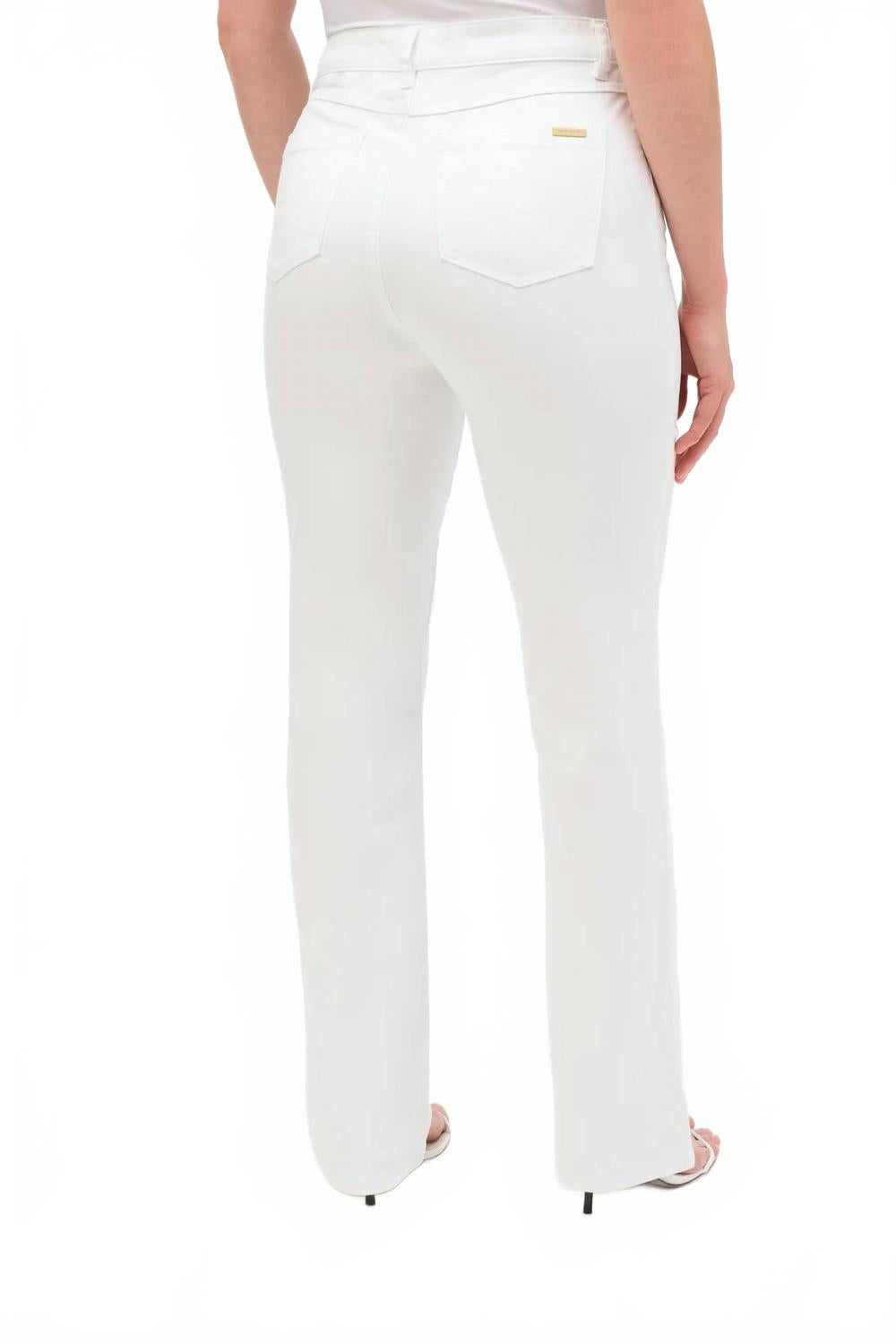 Jean color blanco
