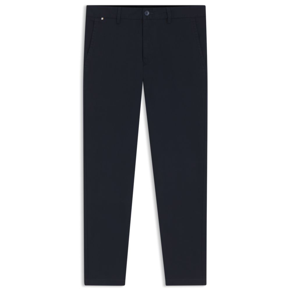 Pantalón de algodón de corte ajustado