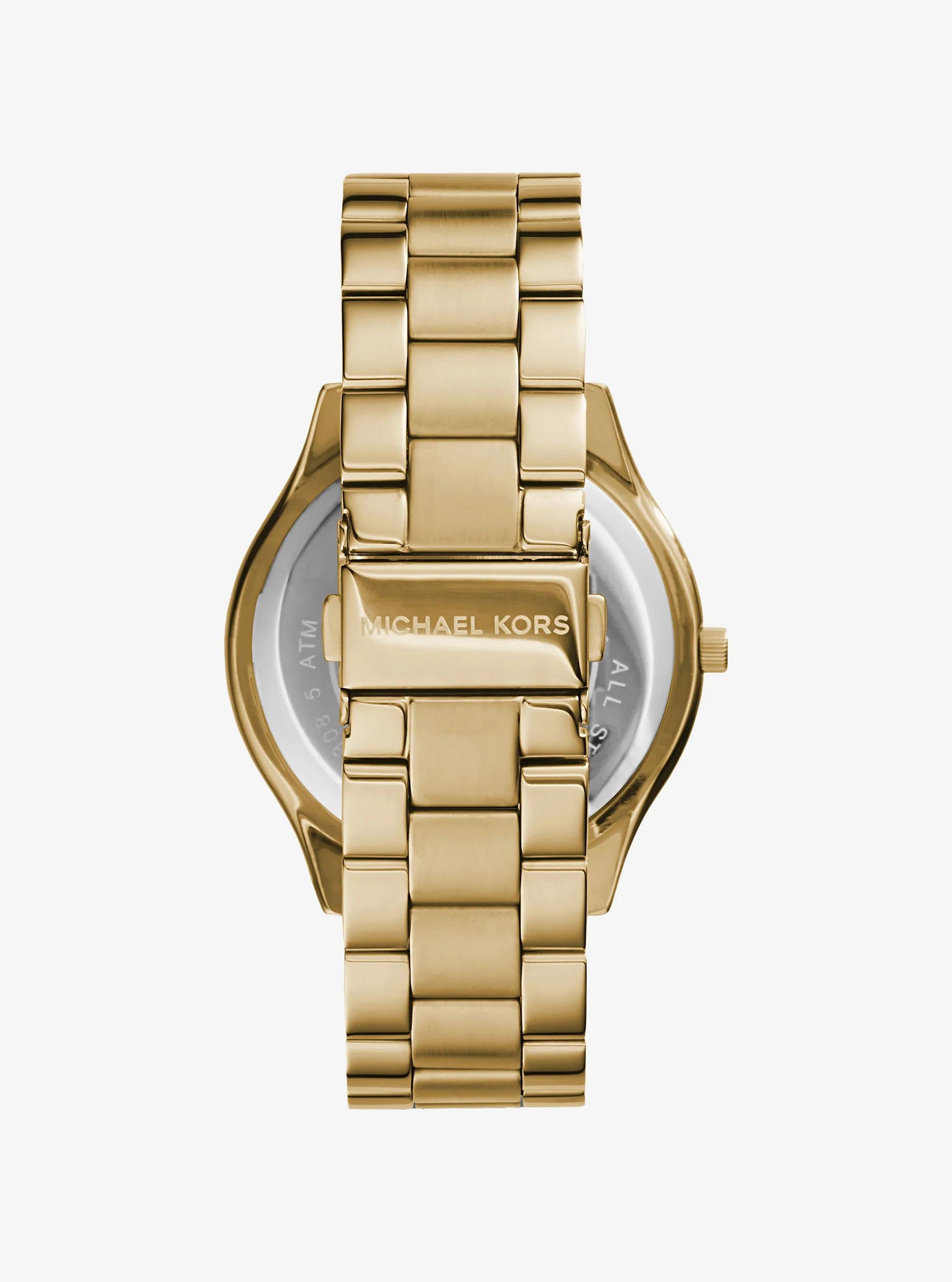 Reloj de acero inoxidable color dorado