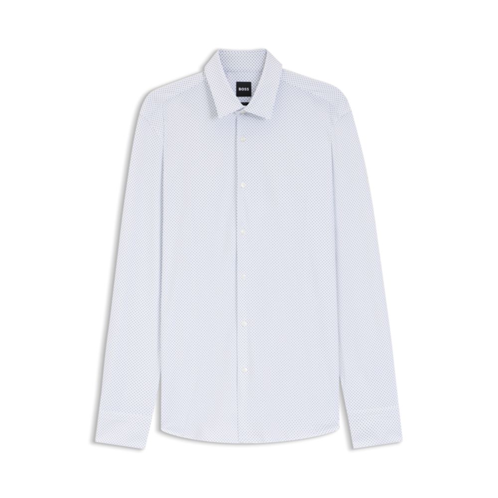 Camisa de corte ajustado con estampado