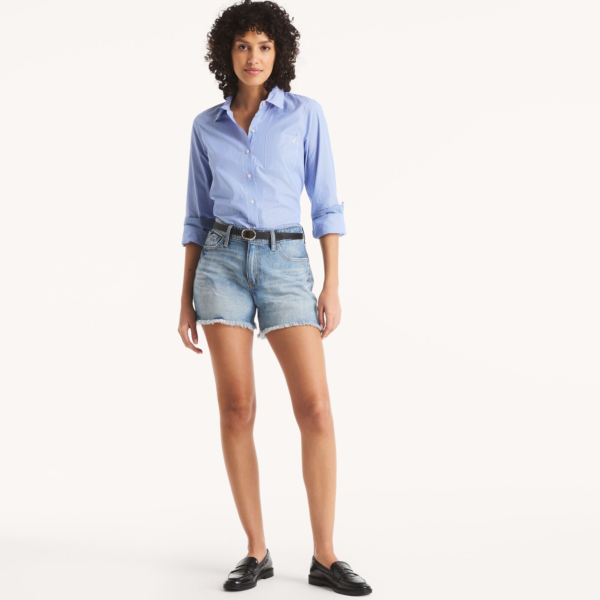Camisa de mujer a rayas