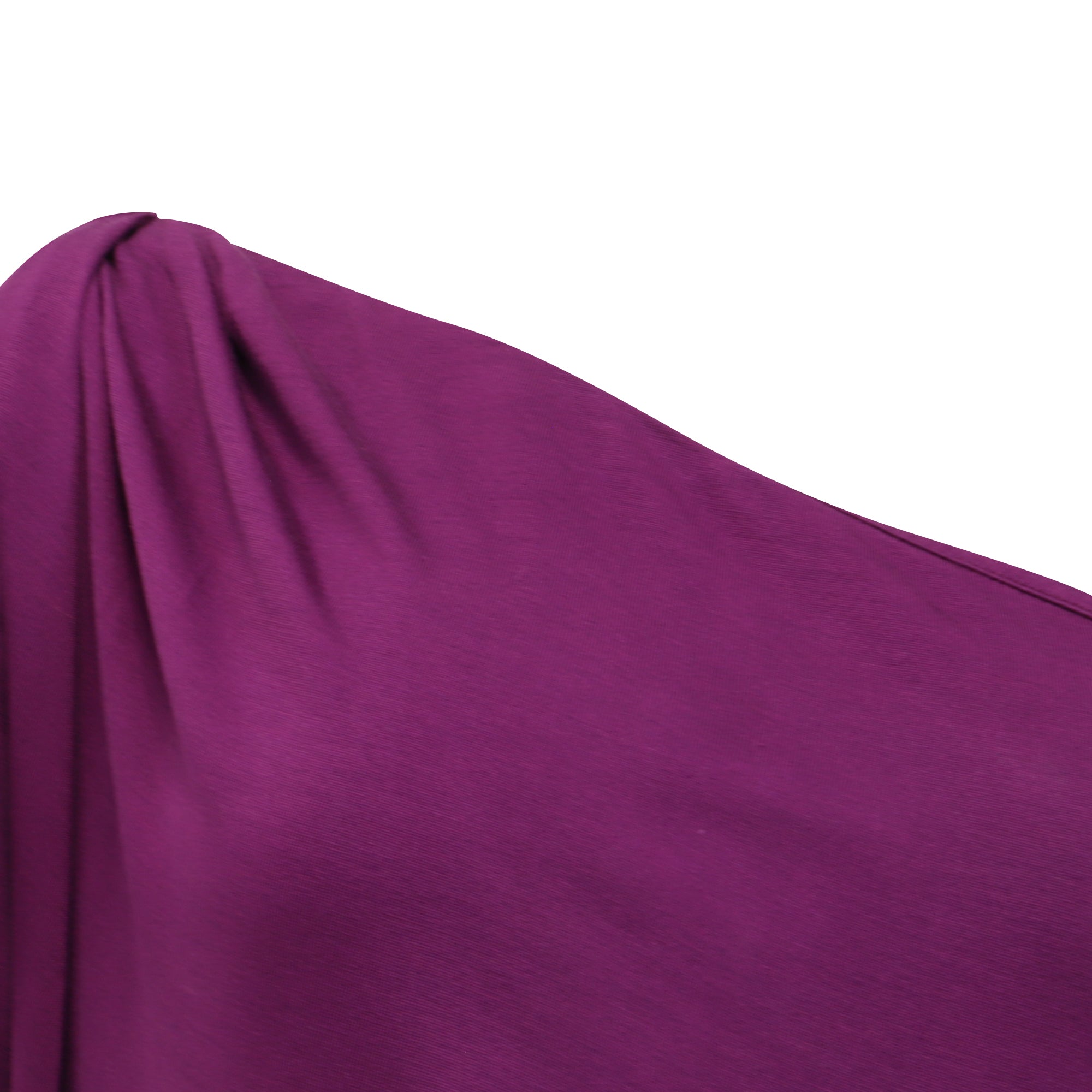 Blusa de seda color violeta