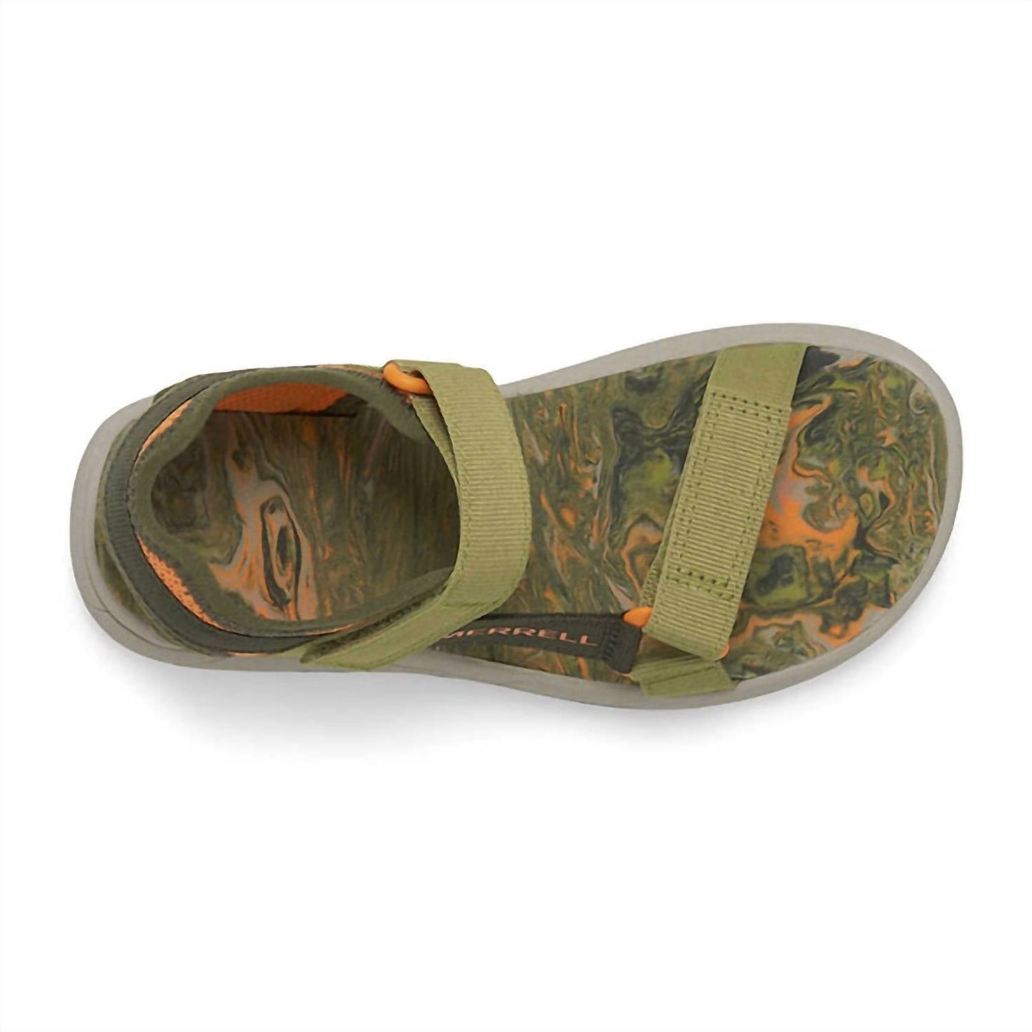 Sandalias infantil color naranja
