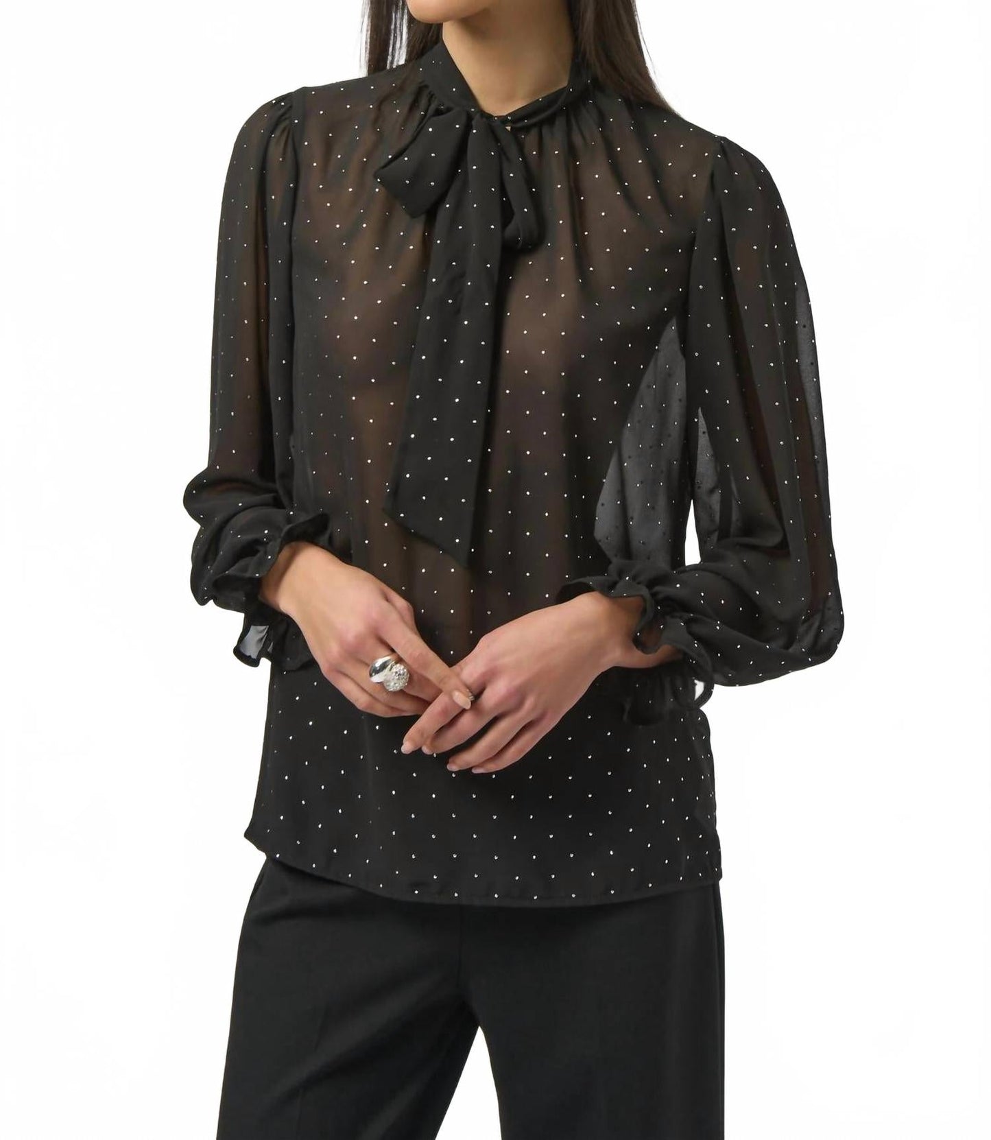 Blusa color negro