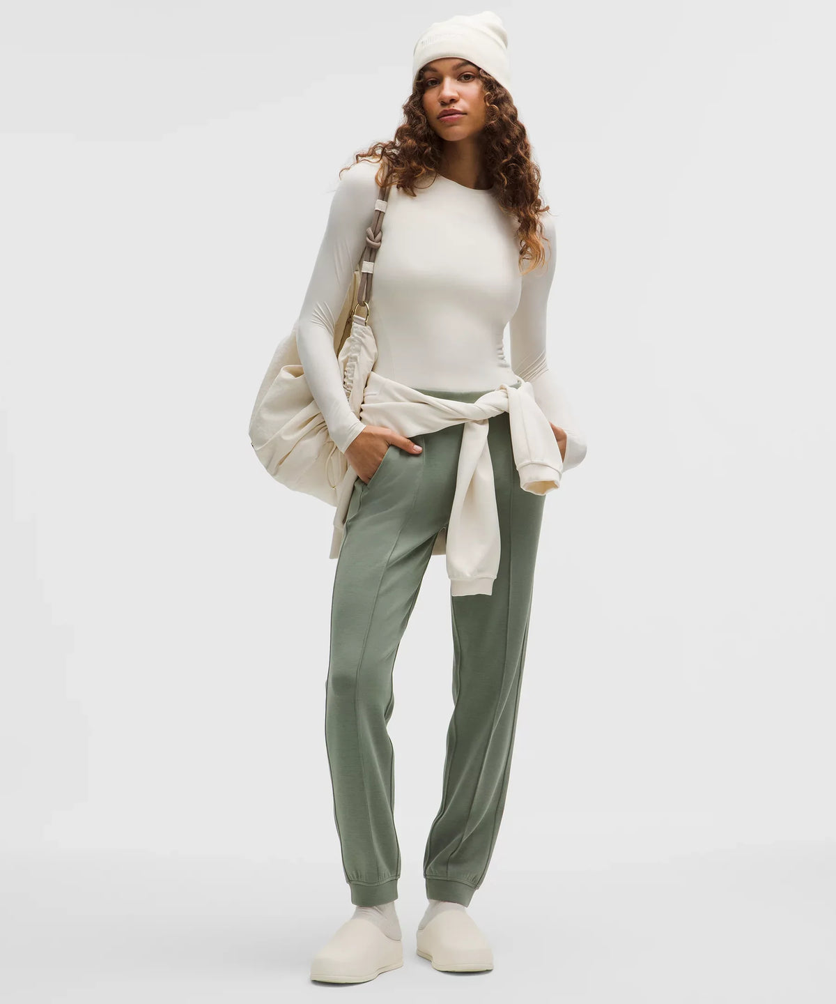 Pantalón deportivo de tiro alto