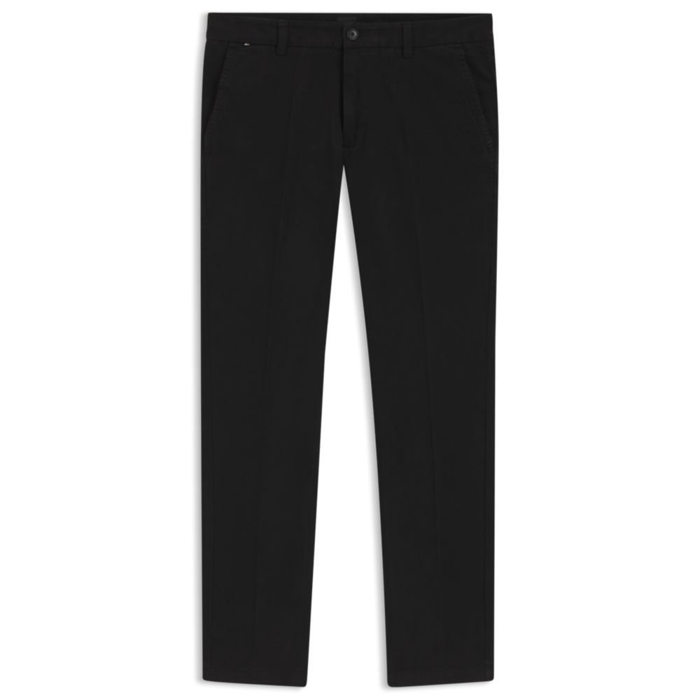 Pantalón de algodón de corte ajustado