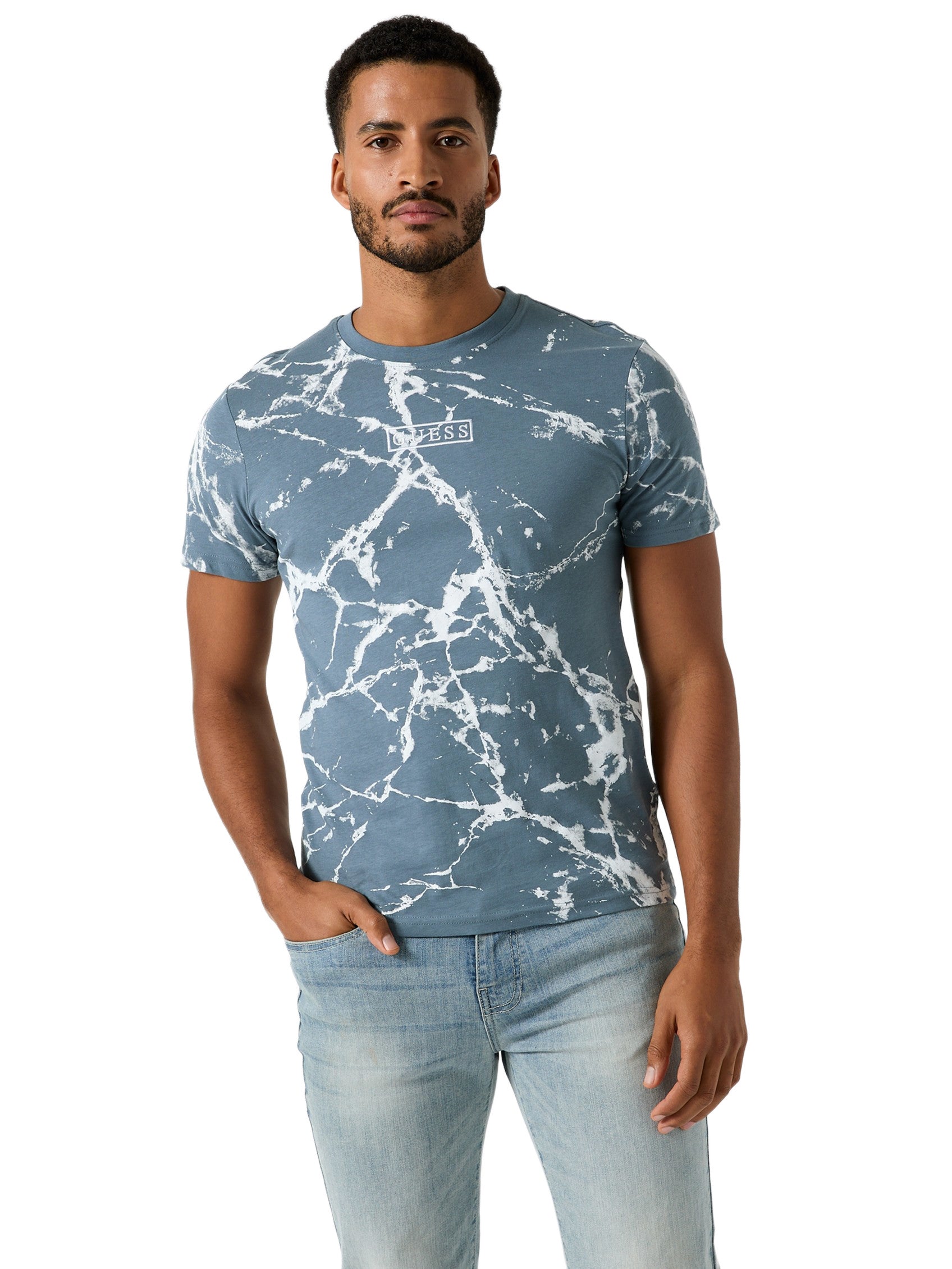 Camiseta con cuello redondo