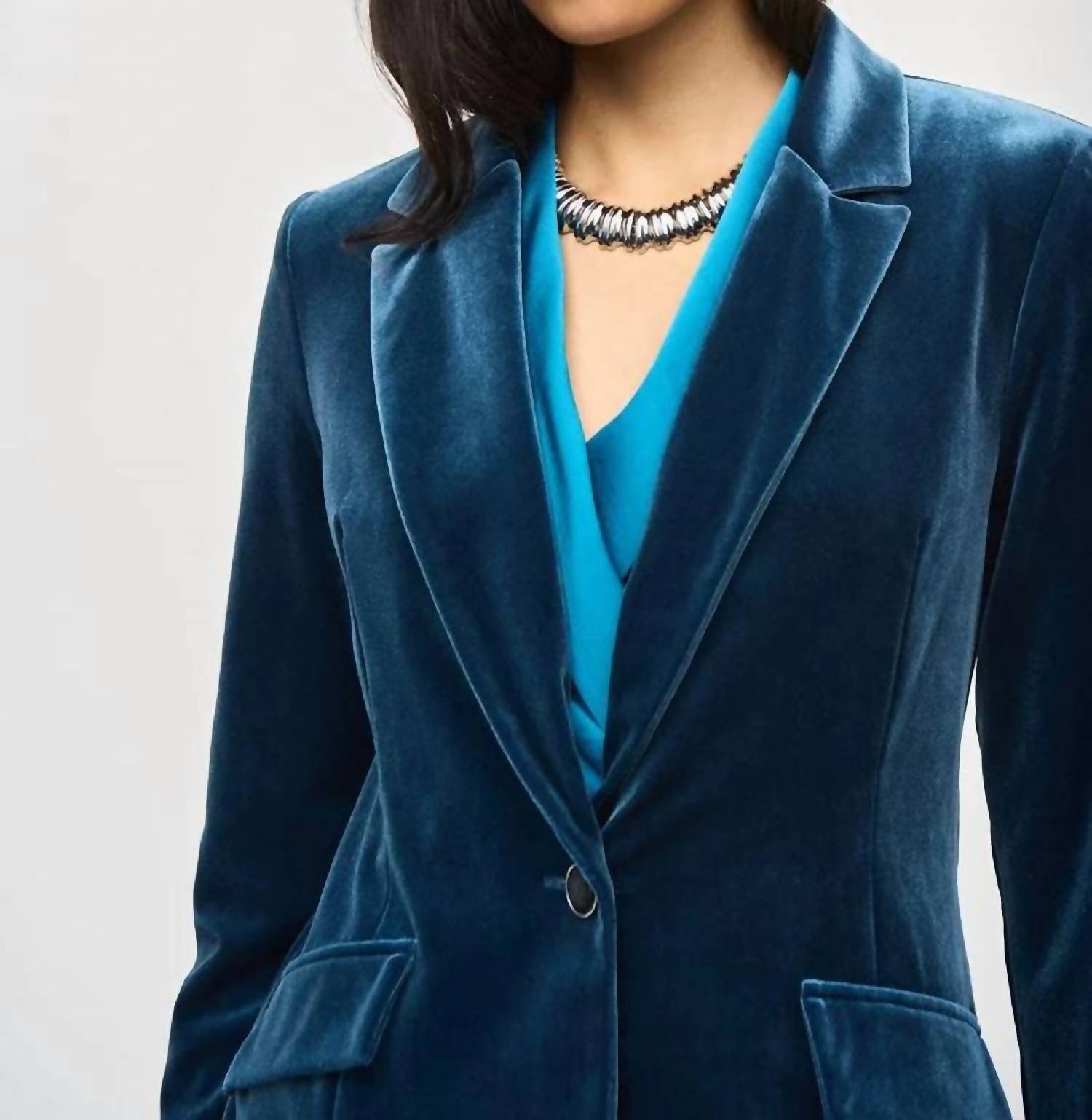 Blazer de terciopelo