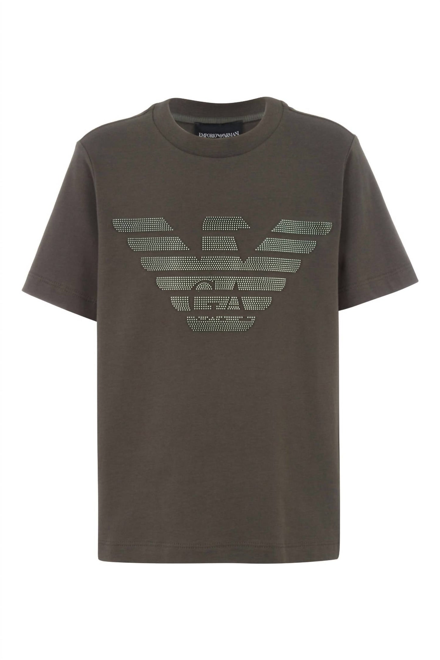 Camiseta para niño de manga corta color verde