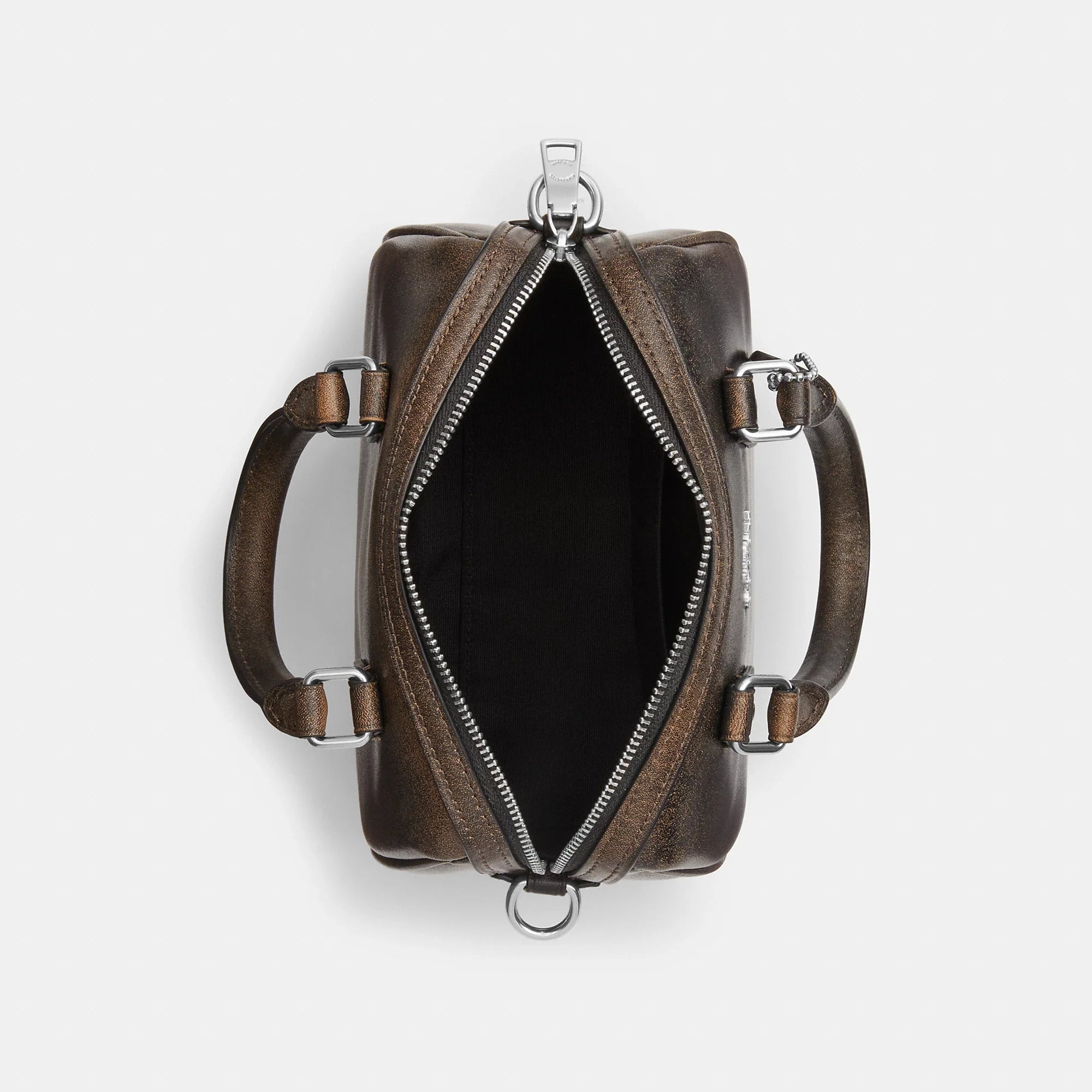 Bolso cruzado de cuero