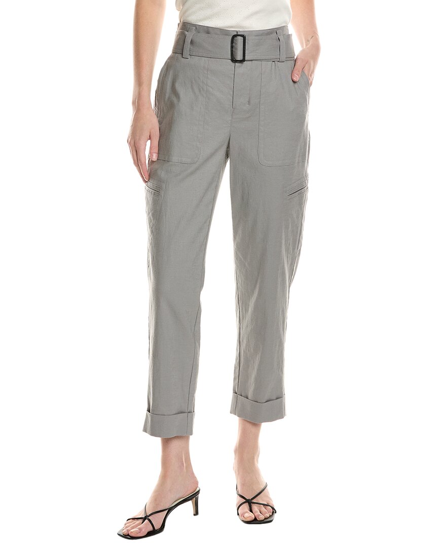 Pantalón de mezcla de lino