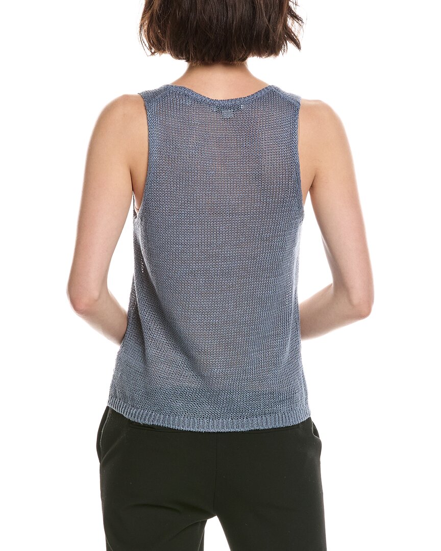 Camiseta sin mangas de lino