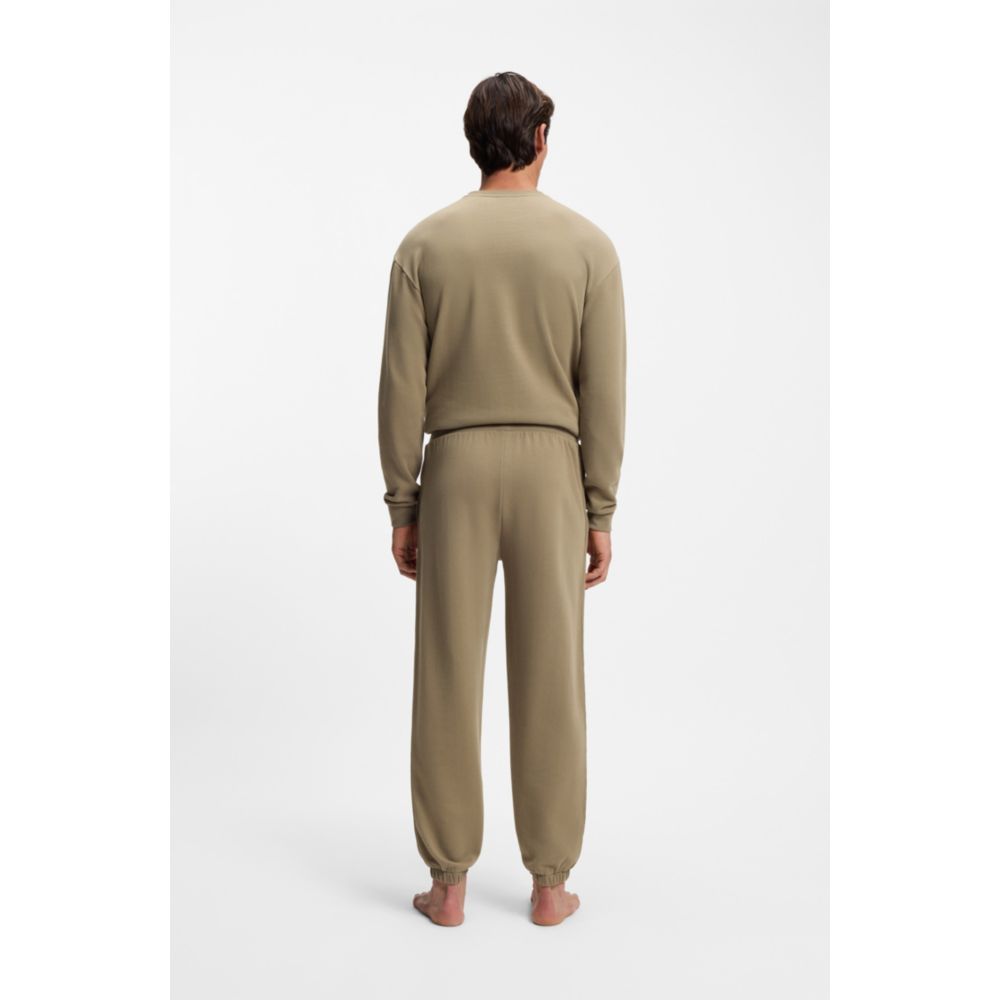 Pantalón deportivo de algodón con bordado