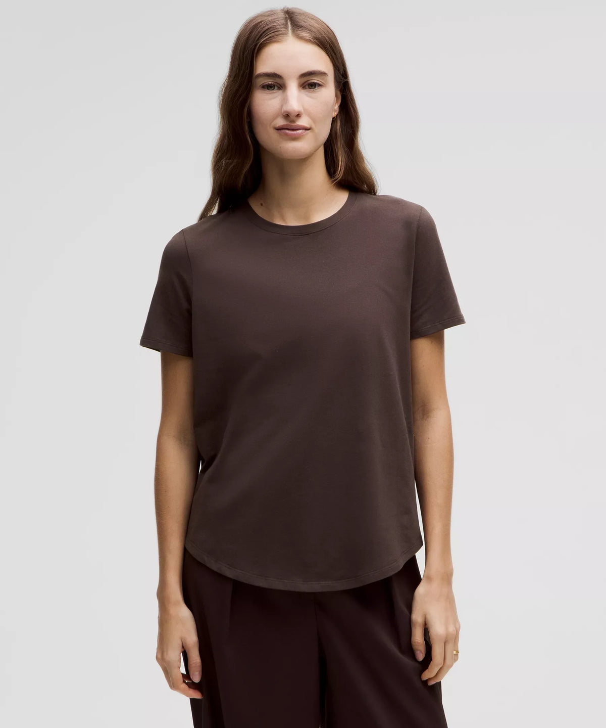 Camiseta con cuello redondo