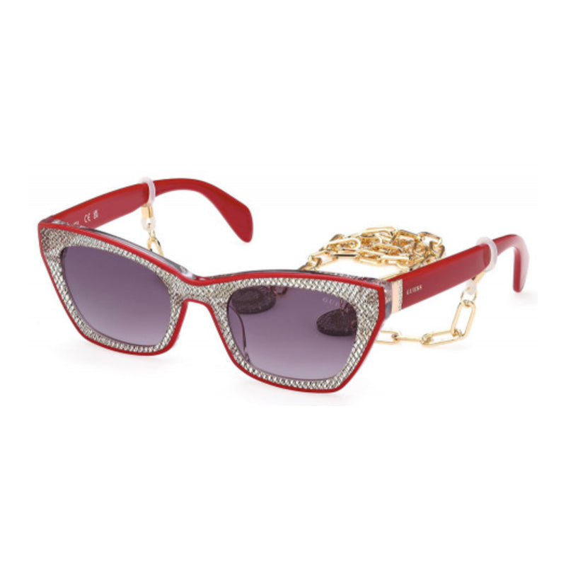 Gafas color vinotinto