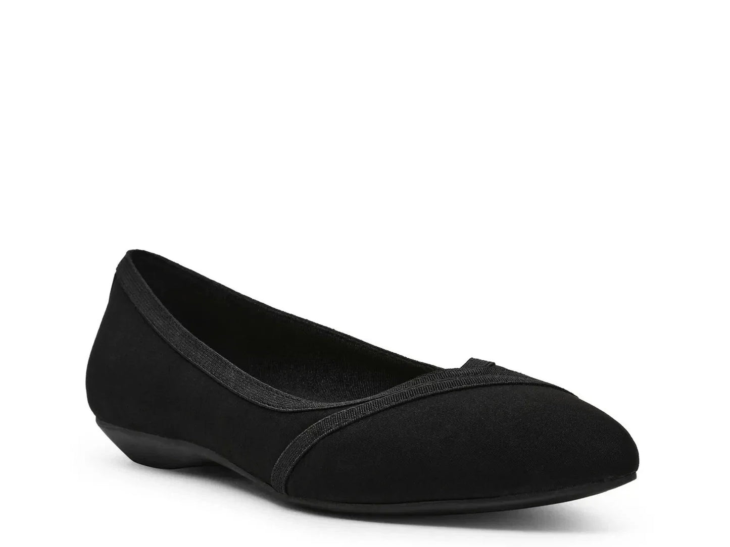 Zapatos planos sin cordones color negro